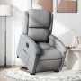 Sillón eléctrico reclinable elevable de tela gris claro de , Sillones - Ref: Foro24-3204188, Precio: 307,74 €, Descuento: %