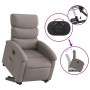 Sillón eléctrico reclinable elevable de tela gris taupe de , Sillones - Ref: Foro24-3204010, Precio: 309,07 €, Descuento: %