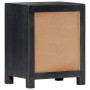 Carved bedside table solid gray mango wood 40x30x50 cm by vidaXL, Nightstands - Ref: Foro24-282722, Price: 108,92 €, Discount: %