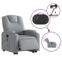 Sillón de masaje eléctrico reclinable elevable tela gris claro de , Sillones - Ref: Foro24-3204404, Precio: 339,90 €, Descuen...