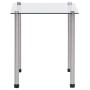 Stackable tables 3 units transparent tempered glass by vidaXL, Side tables - Ref: Foro24-249528, Price: 47,65 €, Discount: %