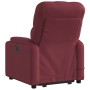 Electric lift massage chair in burgundy fabric by , Armchairs - Ref: Foro24-3204749, Price: 340,32 €, Discount: %