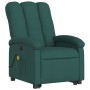 Electric reclining and lift massage armchair in dark green fabric. by , Armchairs - Ref: Foro24-3204134, Price: 330,61 €, Dis...