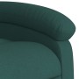 Sillón masaje eléctrico reclinable elevable tela verde oscuro de , Sillones - Ref: Foro24-3204134, Precio: 330,61 €, Descuent...