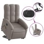 Electric reclining and lift massage armchair in taupe fabric by , Armchairs - Ref: Foro24-3204136, Price: 335,87 €, Discount: %