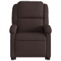 Sillón masaje eléctrico reclinable elevable tela marrón oscuro de , Sillones - Ref: Foro24-3204205, Precio: 329,95 €, Descuen...