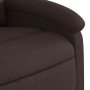 Sillón masaje eléctrico reclinable elevable tela marrón oscuro de , Sillones - Ref: Foro24-3204205, Precio: 329,95 €, Descuen...