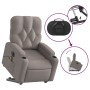 Electric reclining and lift massage armchair in taupe fabric by , Armchairs - Ref: Foro24-3204754, Price: 345,09 €, Discount: %