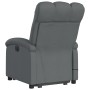 Dark gray electric reclining and lift massage chair. by , Armchairs - Ref: Foro24-3204129, Price: 326,99 €, Discount: %