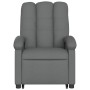 Dark gray electric reclining and lift massage chair. by , Armchairs - Ref: Foro24-3204129, Price: 326,99 €, Discount: %