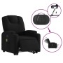 Sillón de masaje eléctrico reclinable elevable tela negro de , Sillones - Ref: Foro24-3204406, Precio: 333,73 €, Descuento: %