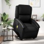 Sillón de masaje elevable eléctrico cuero sintético negro de , Sillones - Ref: Foro24-3204247, Precio: 313,34 €, Descuento: %