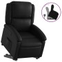 Reclining and lift chair in black faux leather by , Armchairs - Ref: Foro24-3204226, Price: 281,42 €, Discount: %