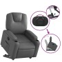 Sillón reclinable elevable cuero artificial gris de , Sillones - Ref: Foro24-3204433, Precio: 289,80 €, Descuento: %