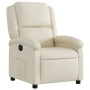 Cream Faux Leather Power Recliner by , Armchairs - Ref: Foro24-3204213, Price: 267,99 €, Discount: %