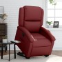 Red artificial leather liftable recliner armchair by , Armchairs - Ref: Foro24-3204230, Price: 331,99 €, Discount: %