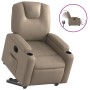 Sillón elevable eléctrico cuero artificial capuchino de , Sillones - Ref: Foro24-3204450, Precio: 313,18 €, Descuento: %