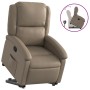 Reclining and lift chair in artificial leather, cappuccino color. by , Armchairs - Ref: Foro24-3204232, Price: 325,60 €, Disc...