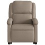 Reclining and lift chair in artificial leather, cappuccino color. by , Armchairs - Ref: Foro24-3204232, Price: 325,60 €, Disc...