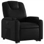 Sillón reclinable y elevable eléctrico cuero sintético negro de , Sillones - Ref: Foro24-3204444, Precio: 316,81 €, Descuento: %