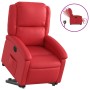 Sillón elevable eléctrico cuero artificial rojo de , Sillones - Ref: Foro24-3204245, Precio: 401,42 €, Descuento: %