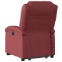 Electric lift massage armchair in artificial red wine leather by , Armchairs - Ref: Foro24-3204251, Price: 318,57 €, Discount: %