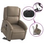 Reclining massage chair with footrest in artificial leather, cappuccino color. by , Armchairs - Ref: Foro24-3204239, Price: 2...