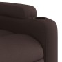 Silla de masaje reclinable de pie de tela marrón oscuro de , Sillones - Ref: Foro24-3204499, Precio: 299,84 €, Descuento: %