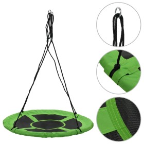 Columpio 110 cm 100 kg verde de vidaXL, Columpios y balancines - Ref: Foro24-91808, Precio: 65,67 €, Descuento: %