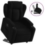 Reclining and elevating armchair in black fabric by , Armchairs - Ref: Foro24-3204484, Price: 292,51 €, Discount: %