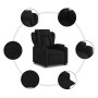 Reclining and elevating armchair in black fabric by , Armchairs - Ref: Foro24-3204484, Price: 292,51 €, Discount: %