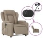 Sillón reclinable de masaje eléctrico cuero sintético capuchino de , Sillones - Ref: Foro24-3204543, Precio: 286,56 €, Descue...