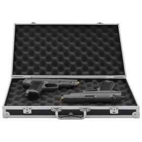 Black ABS and aluminum gun case by vidaXL, Firearm cases - Ref: Foro24-91865, Price: 31,21 €, Discount: %