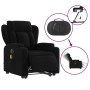 Electric reclining and lift massage chair in black fabric by , Armchairs - Ref: Foro24-3204520, Price: 325,43 €, Discount: %