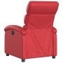 Sillón reclinable eléctrico de cuero sintético rojo de , Sillones - Ref: Foro24-3204031, Precio: 254,61 €, Descuento: %