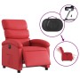 Sillón reclinable eléctrico de cuero sintético rojo de , Sillones - Ref: Foro24-3204031, Precio: 254,61 €, Descuento: %