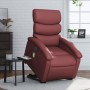 Electric lifting massage chair red artificial leather by , Armchairs - Ref: Foro24-3204065, Price: 311,44 €, Discount: %