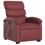 Electric lifting massage chair red artificial leather by , Armchairs - Ref: Foro24-3204065, Price: 311,44 €, Discount: %