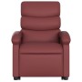 Electric lifting massage chair red artificial leather by , Armchairs - Ref: Foro24-3204065, Price: 311,44 €, Discount: %