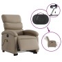 Reclining electric massage armchair in synthetic cappuccino leather by , Armchairs - Ref: Foro24-3204067, Price: 346,45 €, Di...