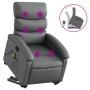 Grauer Fußmassagesessel aus Kunstleder von , Sessel - Ref: Foro24-3204050, Preis: 258,02 €, Rabatt: %