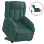 Sillón eléctrico reclinable elevable de tela verde oscuro de , Sillones - Ref: Foro24-3205346, Precio: 344,89 €, Descuento: %