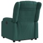 Sillón eléctrico reclinable elevable de tela verde oscuro de , Sillones - Ref: Foro24-3205346, Precio: 344,99 €, Descuento: %