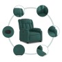 Sillón eléctrico reclinable elevable de tela verde oscuro de , Sillones - Ref: Foro24-3205346, Precio: 344,99 €, Descuento: %