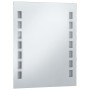 Espejo de pared de baño con LED 50x60 cm de vidaXL, Espejos - Ref: Foro24-144696, Precio: 72,70 €, Descuento: %