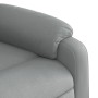 Sillón de masaje eléctrico reclinable elevable tela gris claro de , Sillones - Ref: Foro24-3205352, Precio: 337,99 €, Descuen...