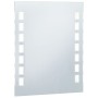 Espejo de pared de baño con LED 50x60 cm de vidaXL, Espejos - Ref: Foro24-144696, Precio: 72,70 €, Descuento: %