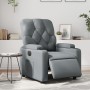 Gray synthetic leather electric recliner. by , Armchairs - Ref: Foro24-3204761, Price: 263,14 €, Discount: %