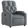 Sillón reclinable eléctrico de cuero sintético gris de , Sillones - Ref: Foro24-3204761, Precio: 263,14 €, Descuento: %