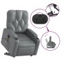 Gray artificial leather foot massage recliner. by , Armchairs - Ref: Foro24-3204782, Price: 280,87 €, Discount: %